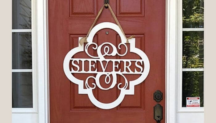 Monogram Door Hanger