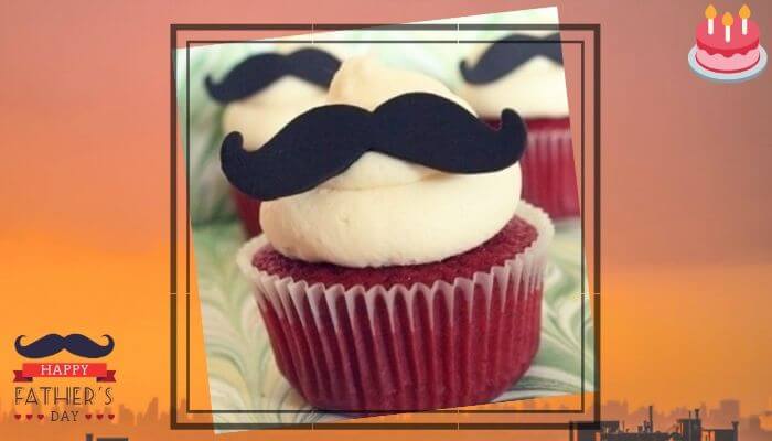 Moustache Cupcakes