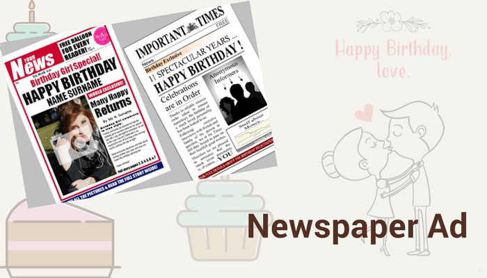 Newspaper Ad
