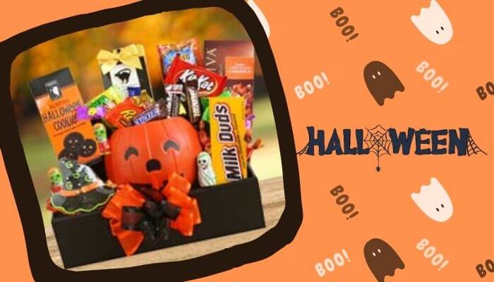 Office Halloween Gift Basket