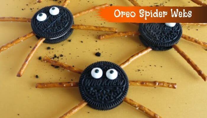 Oreo Spider Webs