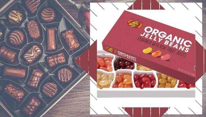 Organic Chocolates with Fruit Flavors