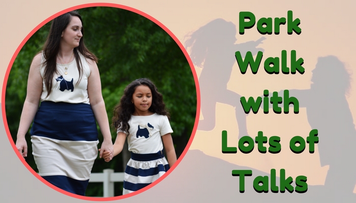 Park walk With Lots Of Talks