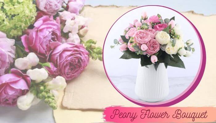 Peony Flower Bouquet
