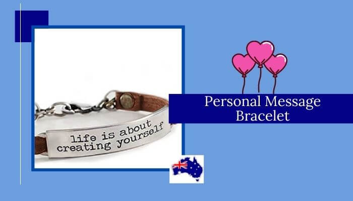 Personal Message Bracelet