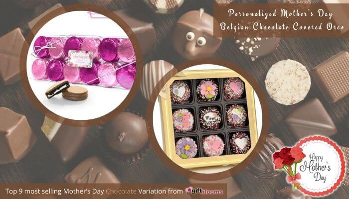 Personalized Mother’s Day Belgian Chocolate-Covered Oreo