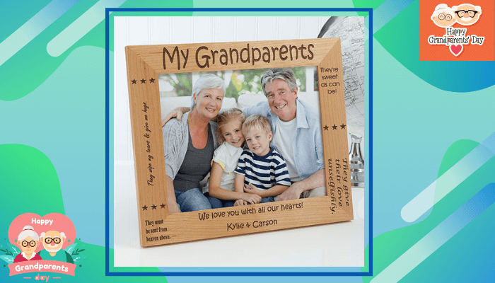 Personalized Photo Gift for Grandparents Day