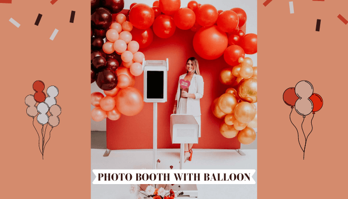 Photo Booth With Balloon