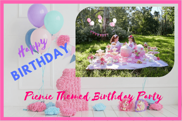 Picnic themed Birthday Party