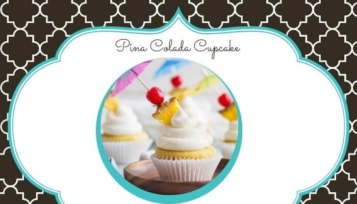 Pina Colada Cupcake