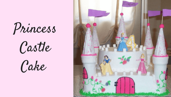 Princess Castle Cake