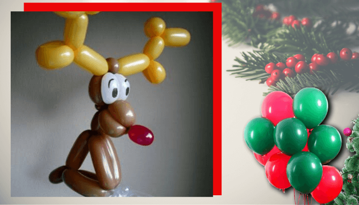 Reindeer Balloon Animals