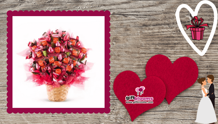 Romantic Candy Bouquet