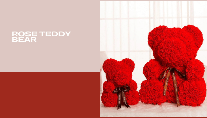 Rose Teddy Bear