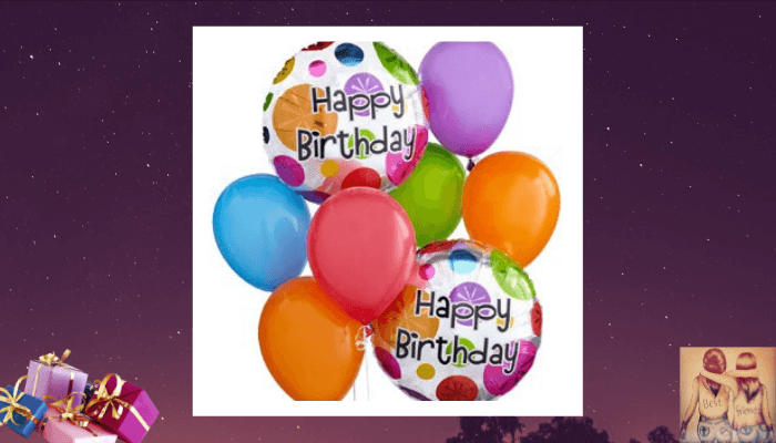 Send Birthday Balloons for BFF