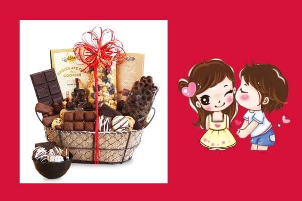 chocolate basket