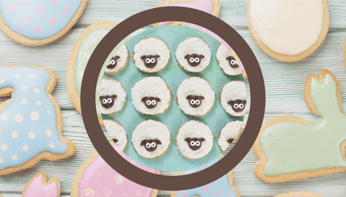 Shortbread Sheep Cookies