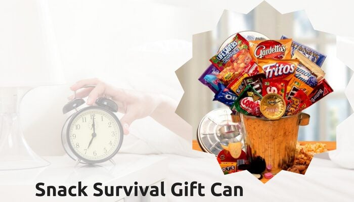 Snack Survival Gift Can