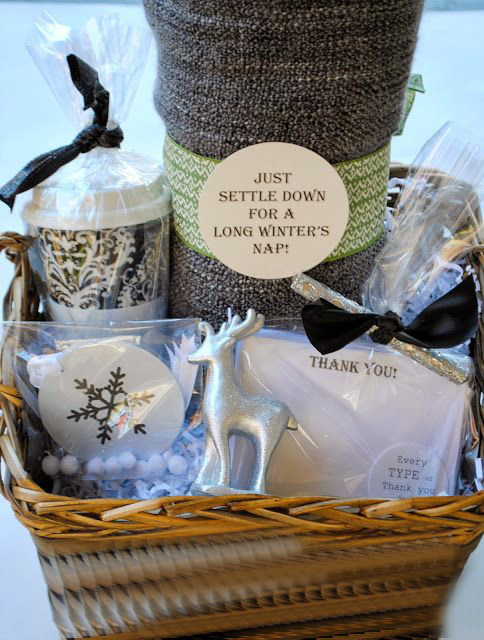 Snow fairy tale gift basket Snow fairy tale gift basket