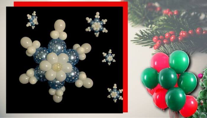 Snowflake Balloons