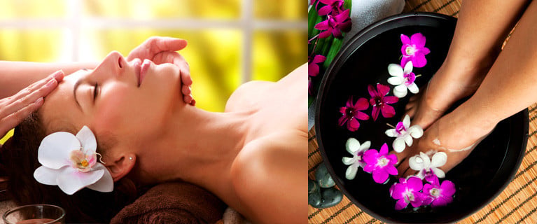 Spa and massage Treatment using Jasmine