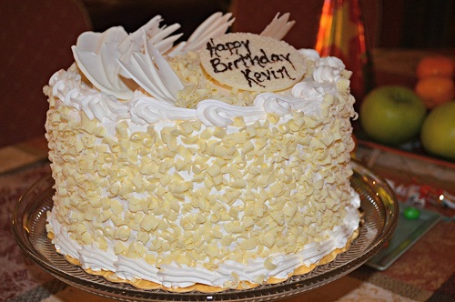 Sponge Birthday Cake