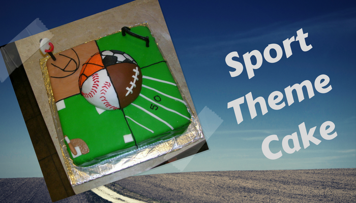 Sport Theme Cake