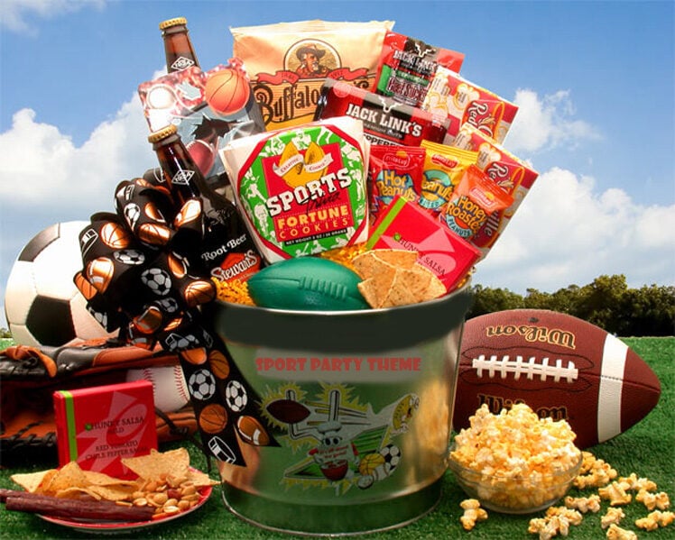 Sport Theme Gift basket Sport Theme Gift basket