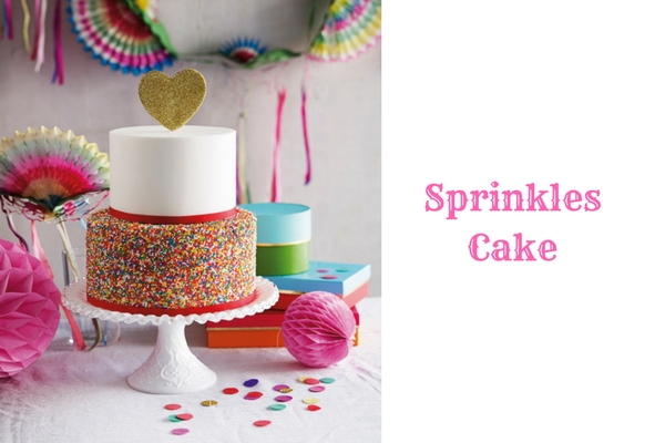 small and simple cake