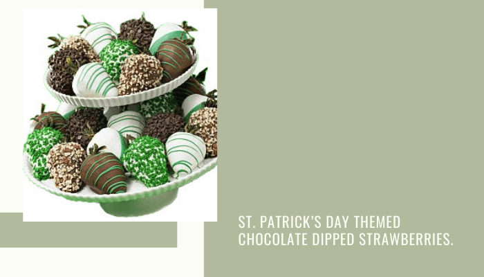 St. Patrick’s Day Themed Chocolate Dipped Strawberries