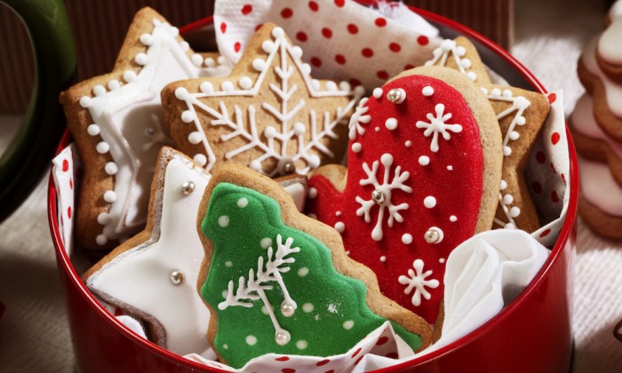 store the Christmas cookies