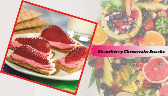 Strawberry Cheesecake Snacks