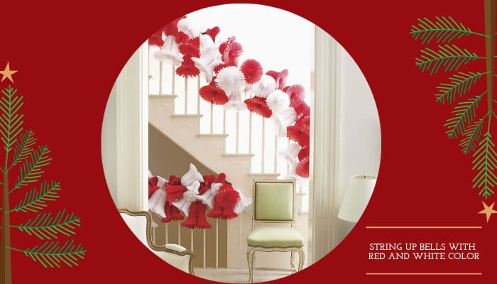 String up Bells with red and White colour