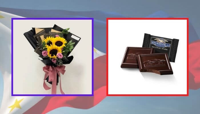 Sunflower and Ghirardelli Dark Chocolate