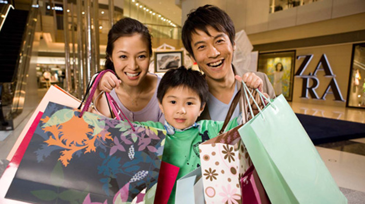 Take Her at Shopping