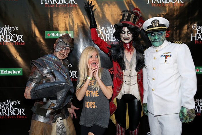 The Queen Mary’s Dark Harbor, California