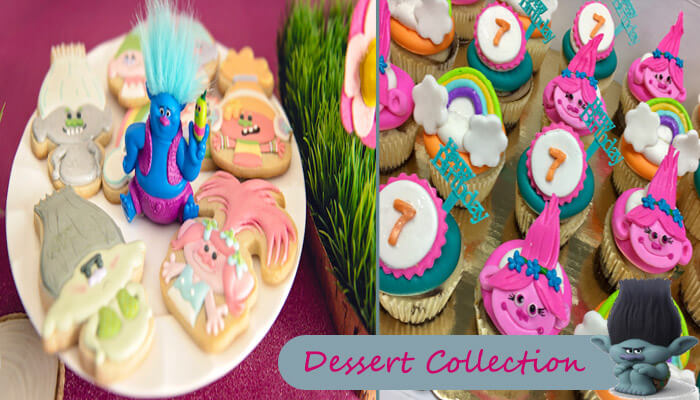 Trolls Party Dessert Collection