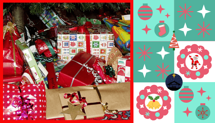 Use Bold Gift Wrap