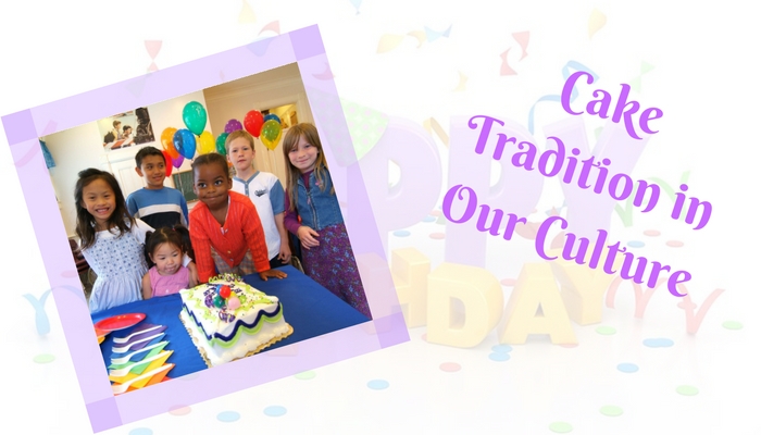 Who invented birthday cake tradition