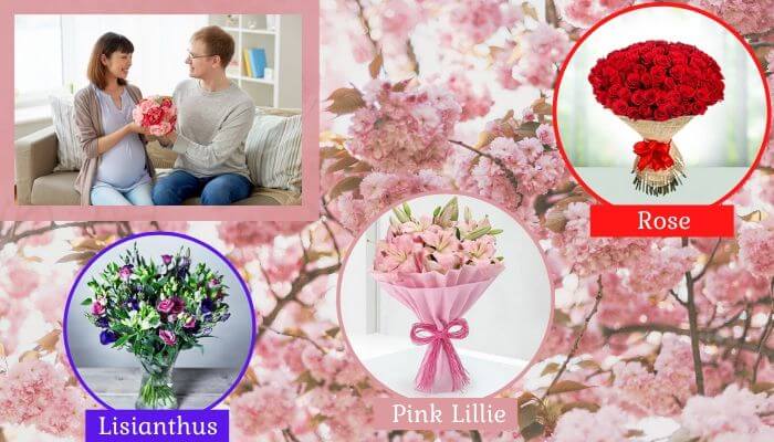 Which Flowers Husband can give to Mommy to be?