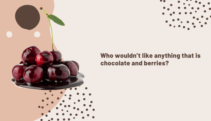 Who wouldn’t like anything that is chocolate and berries?