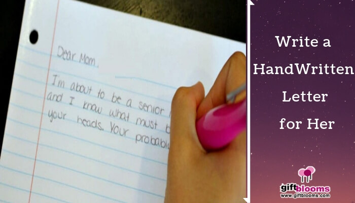 Write a Long Hand-Written Letter for Her