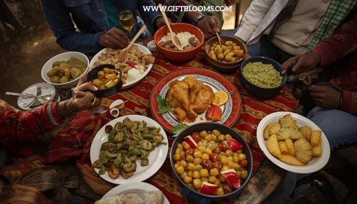 Christmas gift hamper ideas Congo traditional meal celebration