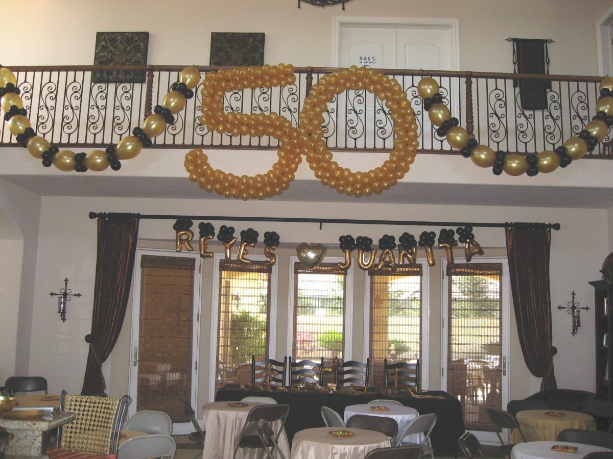 Anniversary Balloon Decoration