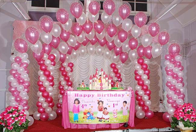 Birthday Balloon Decoration