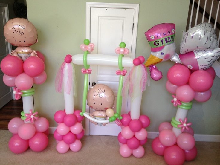 New Baby Balloon Decoration