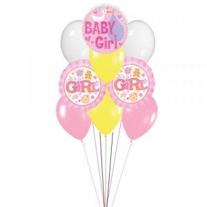 New Baby Girl Balloons