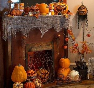 Scary Pumpkin Halloween Decorating Ideas