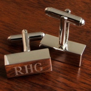 Personalized Cuff Link Bars