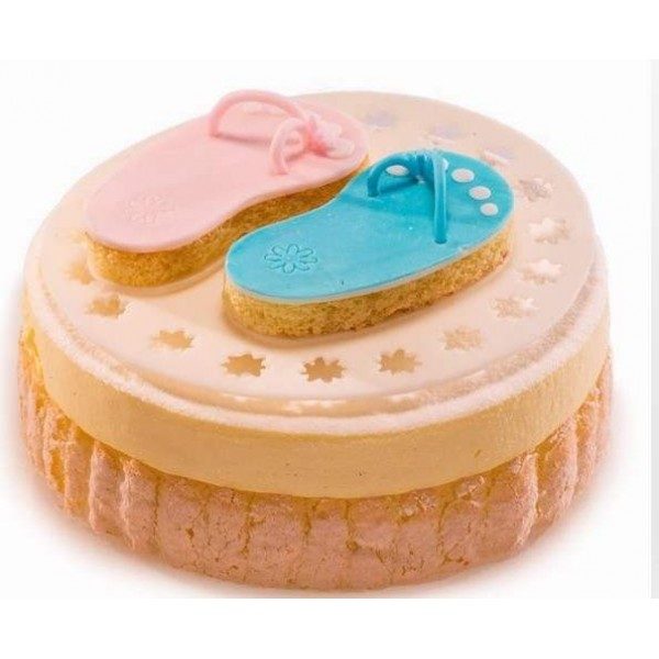 Appetizing Cake for Baby Showers